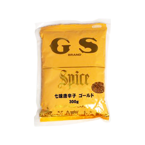 【業務用】ジーエスフード 七味唐辛子ゴールド 300g
