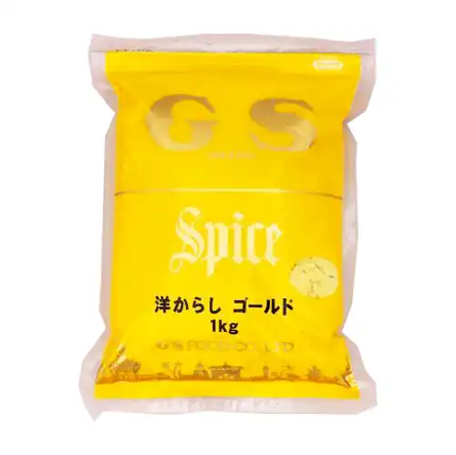 【業務用】ジーエスフード 洋からしゴールド 1kg