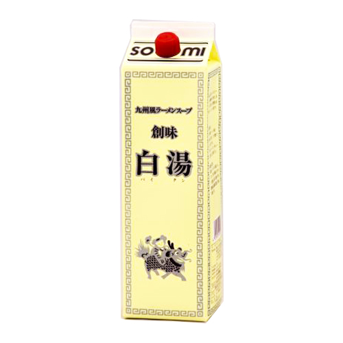 【業務用】 創味食品 九州風ラーメンスープ白湯スープ 1.8L