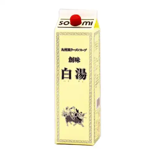 【業務用】 創味食品 九州風ラーメンスープ白湯スープ 1.8L