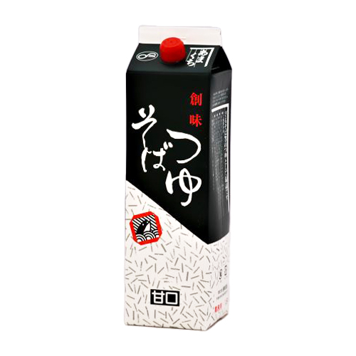 【業務用】 創味食品 そばつゆ甘口 1.8L