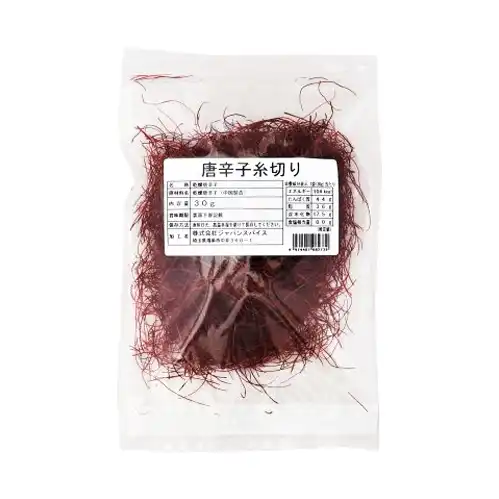 ジャパンスパイス 唐辛子糸切り 30g