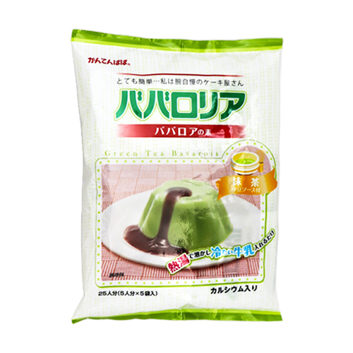 伊那食品工業 かんてんぱぱババロリアババロアの素抹茶 575g