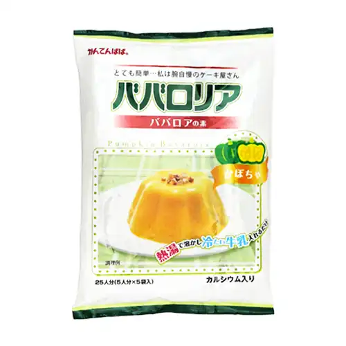 伊那食品工業 かんてんぱぱババロリアババロアの素かぼちゃ 375g