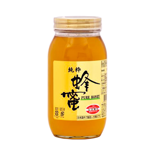 熊手蜂蜜 中国産純粋蜂蜜瓶 1kg