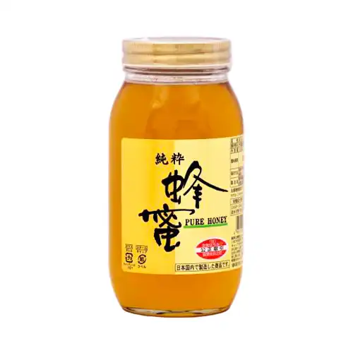 熊手蜂蜜 中国産純粋蜂蜜瓶 1kg