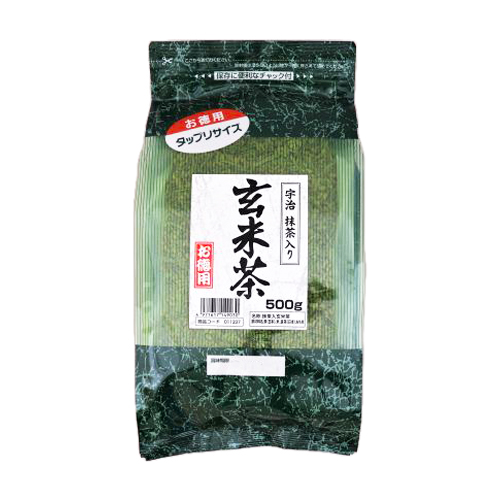 国太楼 たっぷり抹茶入り玄米茶 500g