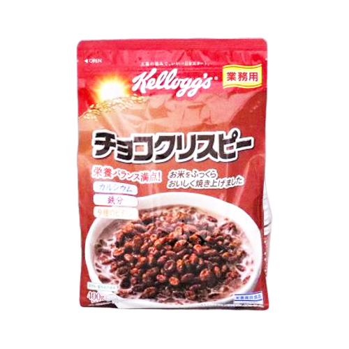 日本ケロッグ チョコクリスピー 400g 業務用食品 食材の通販は食材デポ