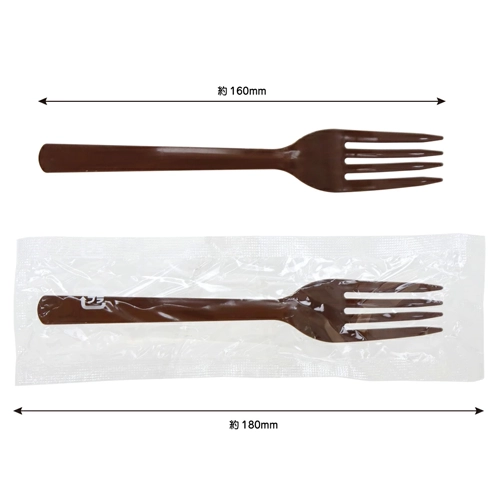 【業務用】 大和物産 Green Select 袋入フォーク 16cm 食品衛生法適合商品 10本入