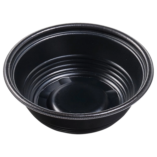 【業務用】 エフピコ 麺容器 MFPホット麺 本体 18小 (60) R 黒W 50枚入