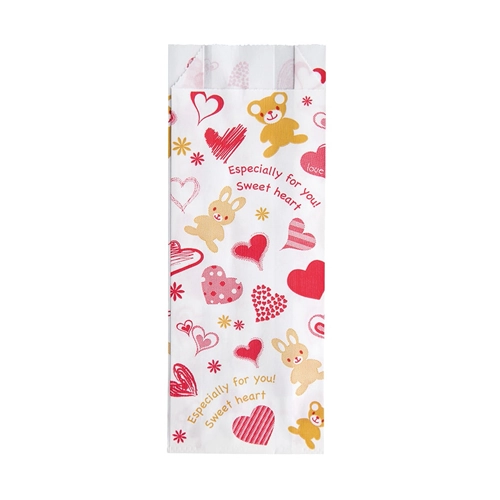 大阪ポリエチレン チュロス袋 (スイートハート) CRS-4 100枚