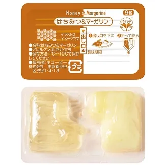 はちみつ&マーガリン