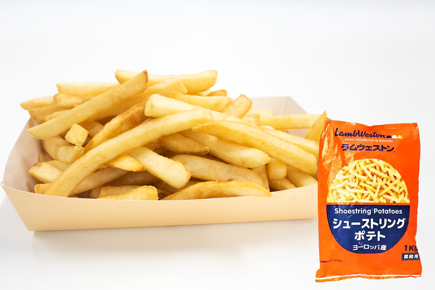 【業務用】 ノースイ ラムウェストンシューストリングポテト ヨーロッパ産 1kg