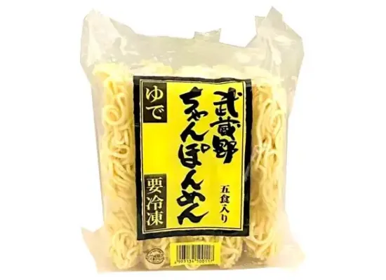 武蔵野フーズ ゆでちゃんぽんめん 180g×5食入